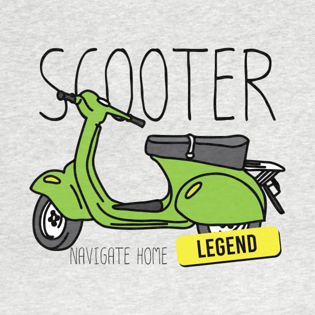 Scooter Navigate home by Janvfx